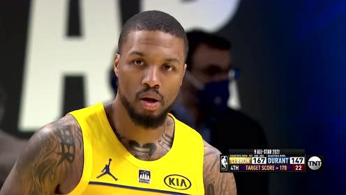 【NBA集錦】不給對手任何機(jī)會(huì) 利拉德3記三分終結(jié)比賽