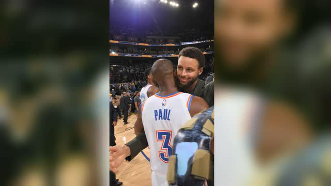 【NBA集錦】投桃報(bào)李！庫里圓夢空接后再為保羅創(chuàng)造空接