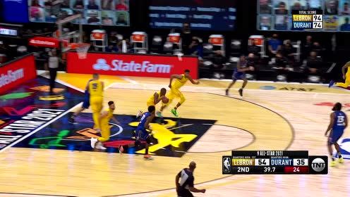 【NBA集錦】庫里扣籃饞壞我了 保羅也來空接暴扣