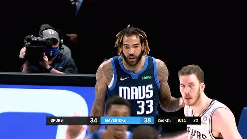【NBA集锦】找到篮下制高点 东契奇分球考利-斯坦双手暴扣