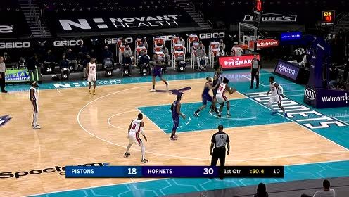 【NBA集锦】布里奇斯原地起飞肆虐篮筐 斯图尔特双手暴扣势大力沉
