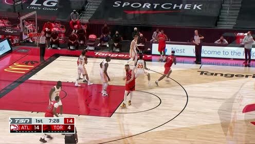 【NBA集錦】彎弓搭箭百步穿楊 特雷楊超遠(yuǎn)三分正中靶心