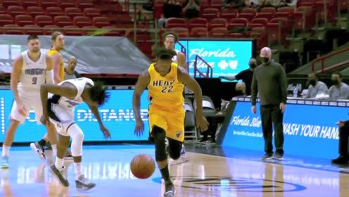 【NBA集錦】攻防一體！巴特勒搶斷反擊一條龍上籃