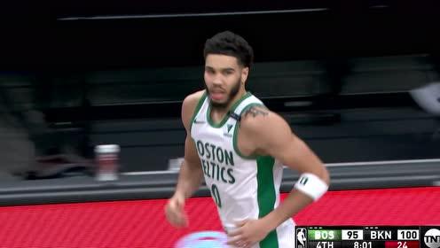 【NBA集錦】塔圖姆vs籃網(wǎng)集錦 里突外投獨砍31分難救主