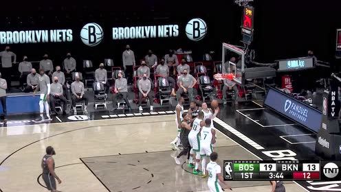 【NBA集錦】哈登vs凱爾特人集錦 22+10+8準三雙助籃網(wǎng)獲勝