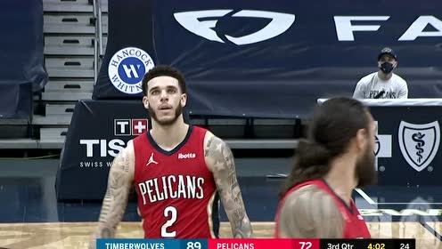 【NBA集锦】还得我自己来!英格拉姆突破上篮以身作则