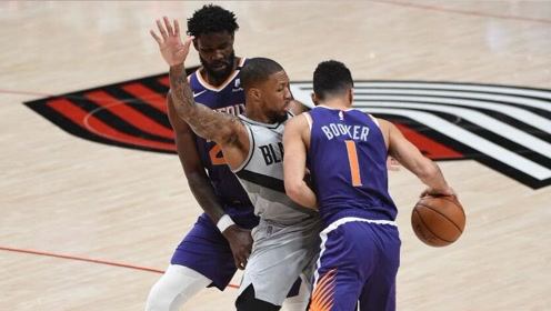 【NBA集锦】太阳127-121开拓者 太阳末节发力一波流掀翻开拓者