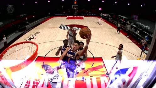 【NBA集錦】布克快攻上籃偏出 艾頓猛虎下山跟進(jìn)雙臂炸筐補(bǔ)扣