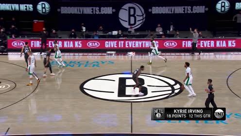 【NBA集錦】塔圖姆曼巴絕學(xué)后仰跳投 歐文靈巧運球瀟灑打進