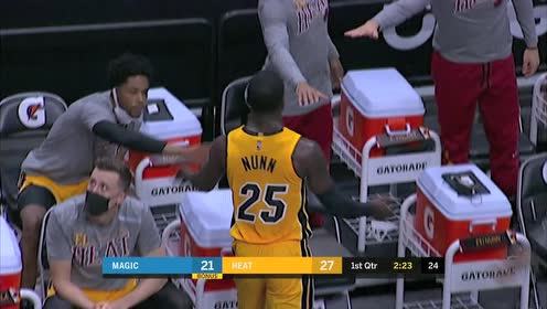 【NBA集錦】一身鋼筋鐵骨！巴特勒猛虎出籠強硬對抗上籃打進