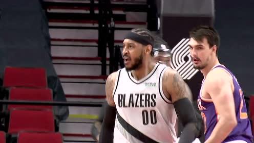 【NBA集錦】內(nèi)線瓜上線 安東尼翻江倒海肆虐禁區(qū)