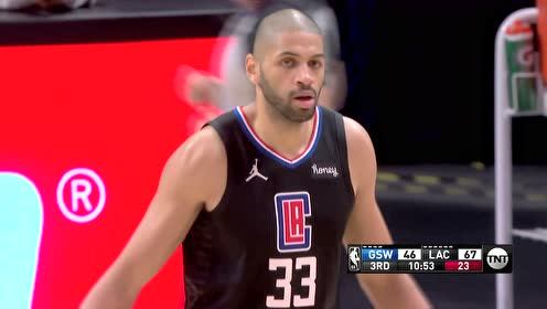 【NBA集锦】双方都太有耐心了 库里巴图姆对飙三分不紧不慢