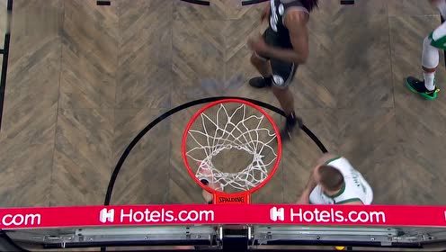 【NBA集錦】巨靈神下凡拉開序幕 小喬丹籃下吃餅雙臂暴扣