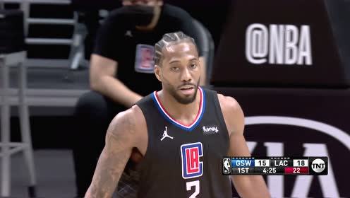 【NBA集锦】仿佛复制加粘贴 莱昂纳德同位置连续拔中两分球