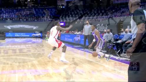 【NBA集锦】进攻的掌控者 福克斯抛投如臻化境做饼舒舒服服