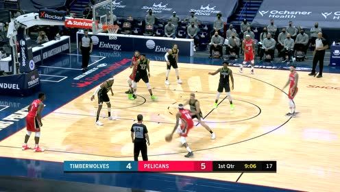 【NBA集锦】起飞距离超级远!锡安滑翔起飞肆意虐筐