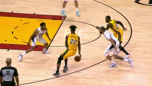 【NBA集錦】騷操作秀的飛起 巴特勒晃飛蘭德爾打成2+1