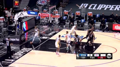【NBA集锦】冷血杀入无情输出 乔治带球突破顶开防守抬手上篮