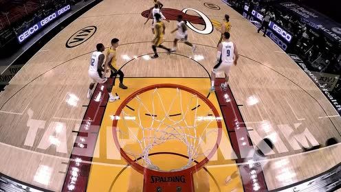 【NBA集锦】心有灵犀一点通 奥利尼克助飞巴特勒空接炸筐