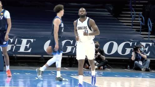 【NBA集锦】拿捏的死死的！哈达威强突内线压哨跳投命中