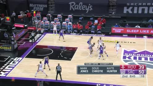 【NBA集錦】火箭vs國(guó)王第2節(jié)英文原聲回放