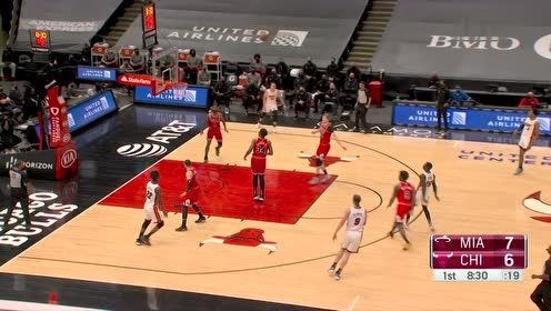 【NBA集錦】掛足S檔沖刺 拉文箭步穿云直殺籃下抬手上籃一條龍