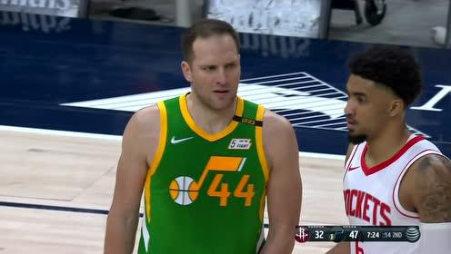 【NBA集锦】火力直接给你续上 克拉克森连中不讲理三分