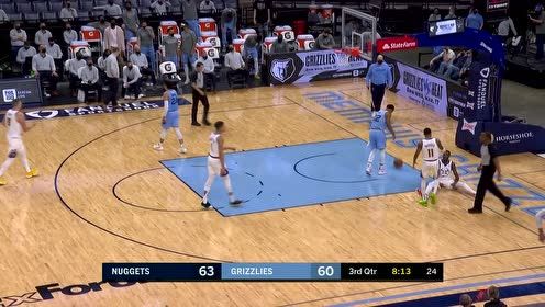 【NBA集锦】我跌跌又撞撞好比浪涛 巴顿抢断反击打成2+1