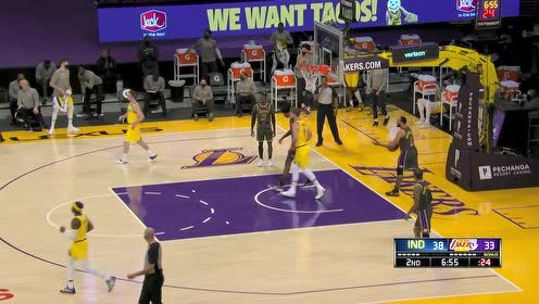 【NBA集錦】將門出虎子 薩博尼斯鎮(zhèn)守籃下+快攻暴扣擊暈湖人