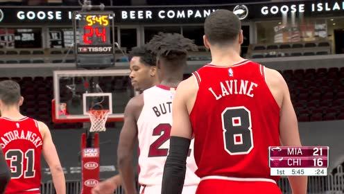 【NBA集錦】姜還是老的辣 巴特勒一挑三碾壓強(qiáng)勢打成2+1