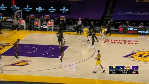 【NBA集錦】哈雷爾籃下突破暴扣 霍樂(lè)迪極致拋投予以還擊