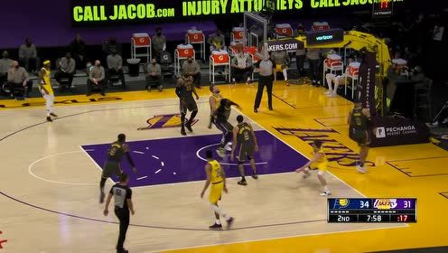 【NBA集錦】步行者連續(xù)反擊沖筐 打出小高潮取得領(lǐng)先