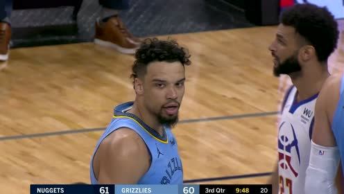 【NBA集锦】内线翻江倒海！瓦兰无惧双人围堵单臂暴扣