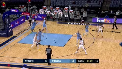 【NBA集锦】开场就是剑拔弩张 贝恩巴顿互飙三分
