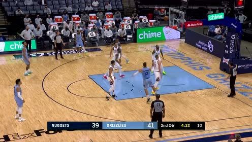 【NBA集锦】这是较上劲了 瓦兰约基奇互射中投