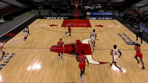 【NBA集錦】瞬間完成復(fù)仇 巴特勒空中攔截馬爾卡寧釘板血帽迅速反擊
