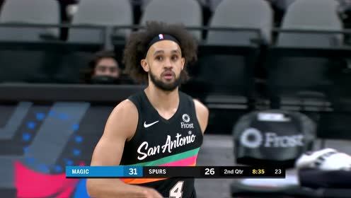 【NBA集锦】一颗两颗连成串 怀特连中两记三分