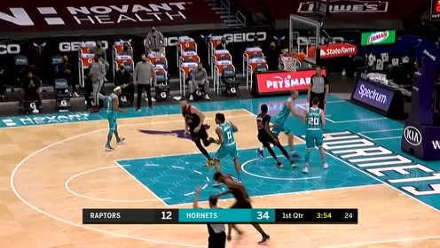 【NBA集錦】猛龍如夢方醒 連續(xù)三分命中緩解緊張局勢