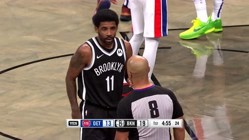 【NBA录像回放 原声】活塞vs篮网 第1节英文解说回放