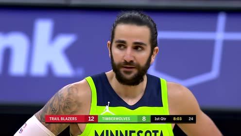 【NBA录像回放 国语】开拓者vs森林狼 第1节中文解说回放