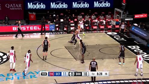 【NBA集锦】防到脸上也能进 格兰特无视防守干拔跳投