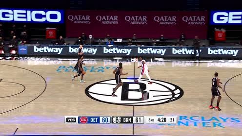【NBA集锦】过你就像过马路 格兰特闲庭信步突破抛投