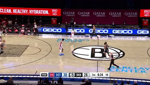 【NBA集锦】约什杰克逊反击极速暴扣 哈登不惧防守强硬突破上篮