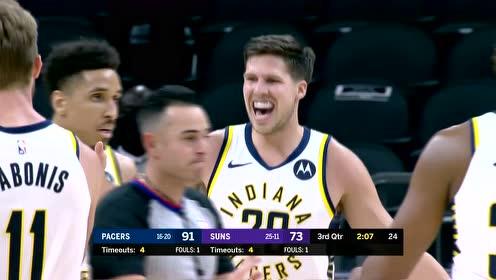 【NBA集錦】蓋帽王特納空中生鑿艾頓 小薩趁熱打鐵舒展上籃