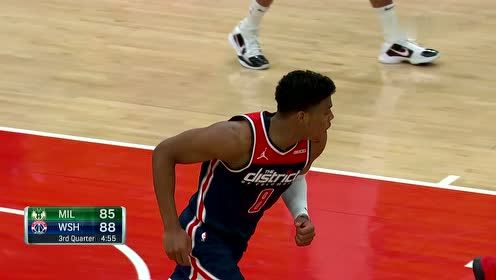 【NBA集錦】今天打得真不錯 八村壘反擊強打米德爾頓