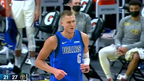 【NBA集锦】波尔津吉斯vs掘金集锦 25+6超远LOGO SHOT一击即中