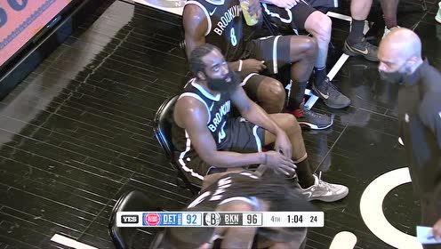 【NBA集锦】格兰特致命失误 哈登反击得分几乎杀死比赛