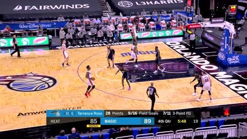 【NBA集錦】沒有難度的我不進(jìn) 羅斯高難度底角三分