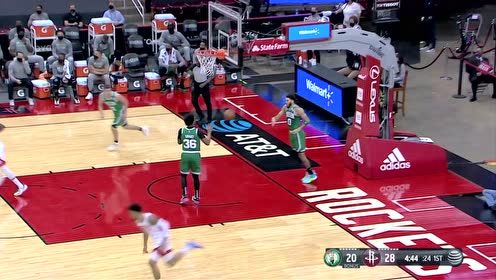 【NBA集锦】双龙出海！努瓦巴反击快攻助飞马丁空接上篮