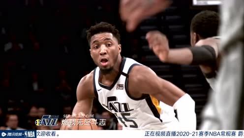 【NBA录像回放 国语】爵士vs勇士中文解说全场回放